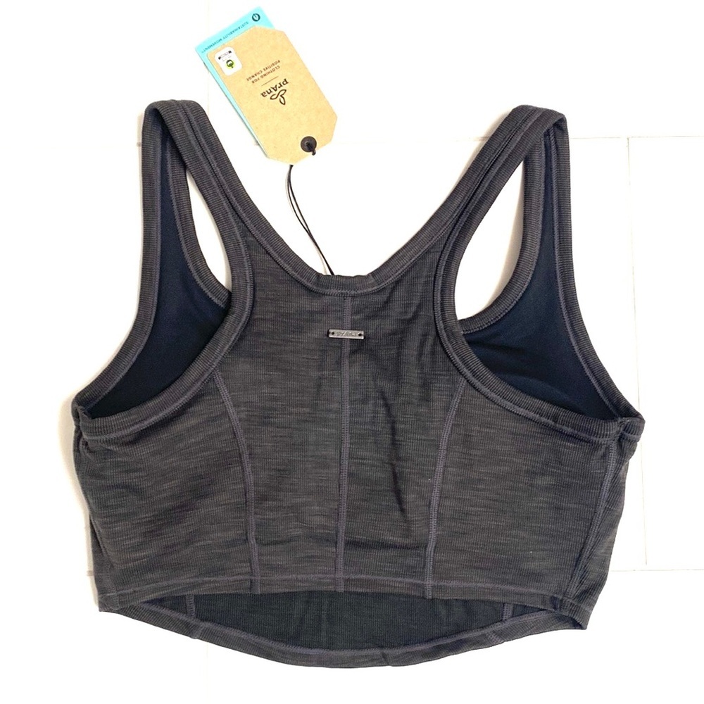 (A4c) prAna Becksa Bralette ONLY, Color - Black Heather, Size‎ Medium, NWT - Picture 6 of 8